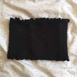 Forever 21 Ruffled Tube Top